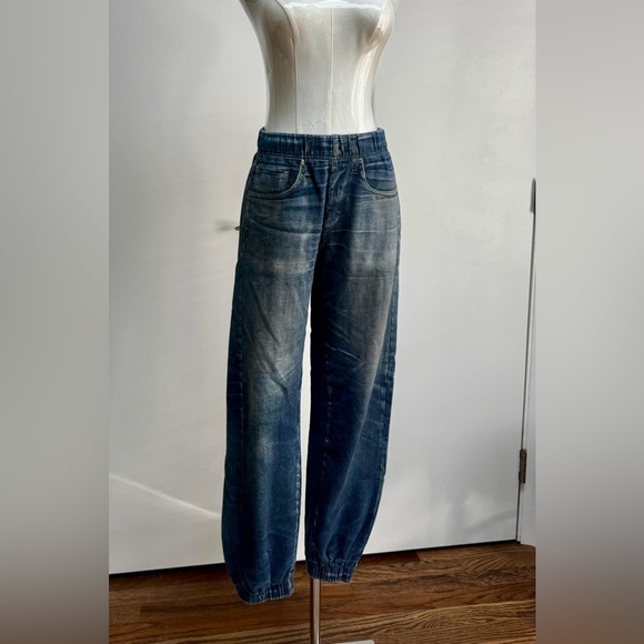 Rag and Bone Small Blue Jogger “Jeans” - Picture 4 of 9